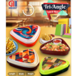 Triangle Lunch Box, BPA FREE, Arihant